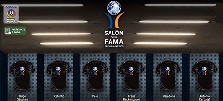 El Salón de la Fama del Fútbol en Pachuca, México