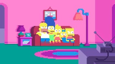 La intro de Los Simpson que nos faltaba era esta: la de 8 bits 