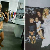 Las absurdas palabras de una madre de cinco que madruga para esculpir su cuerpo: "no hay excusa para no estar en forma" 