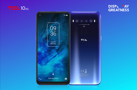 TCL 10 5G: un nuevo competidor en la gama media con 5G y cuatro cámaras como principales bazas