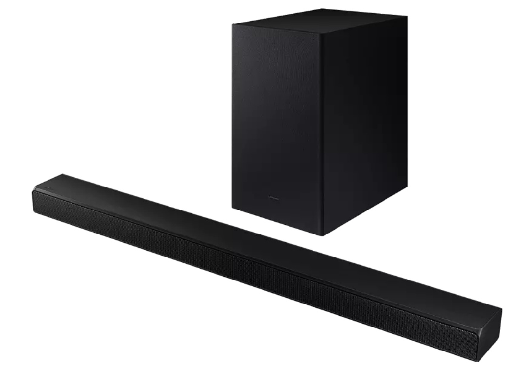 Barra de sonido - Samsung HW-A530, 380 W, Con subwoofer, Inalámbrico, 2.1 Canales, Dolby Digital 2.0, Negro