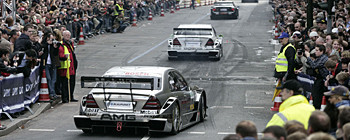 Presentación oficial del DTM en 2006 por las calles de Düsseldorf