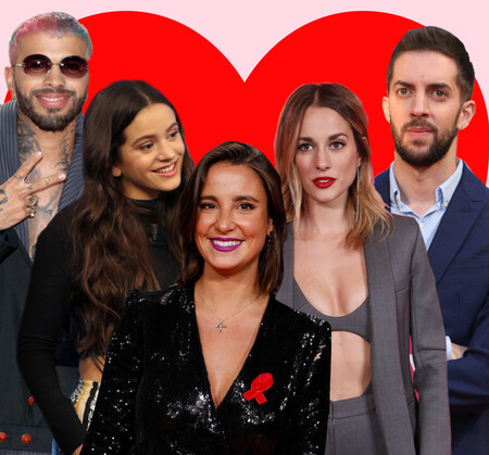 No todo iban a ser cuarentenas: estas son las parejas de famosos surgidas durante el 2021 ¡Y no son pocas!