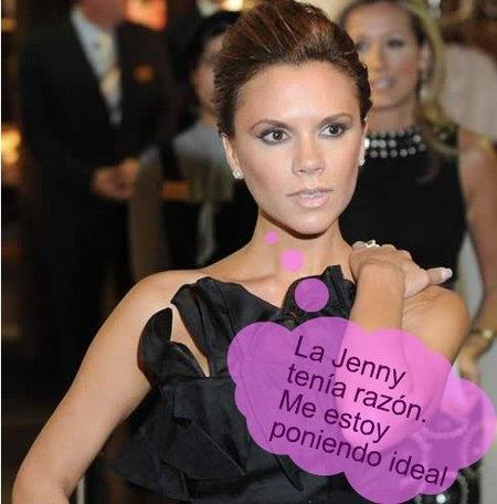 Vicky Beckham se mantiene en forma con la 'yogalosofía'
