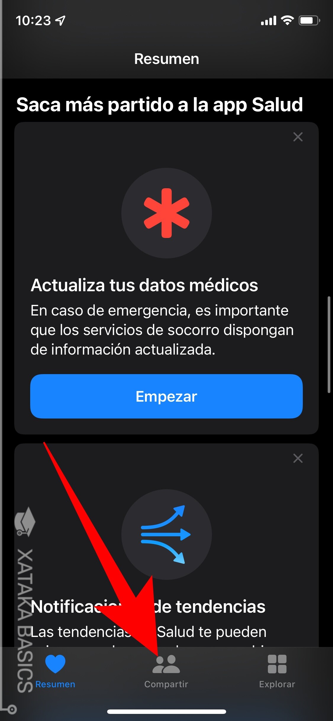 Cómo compartir tus datos de la app Salud de iOS con quien quieras