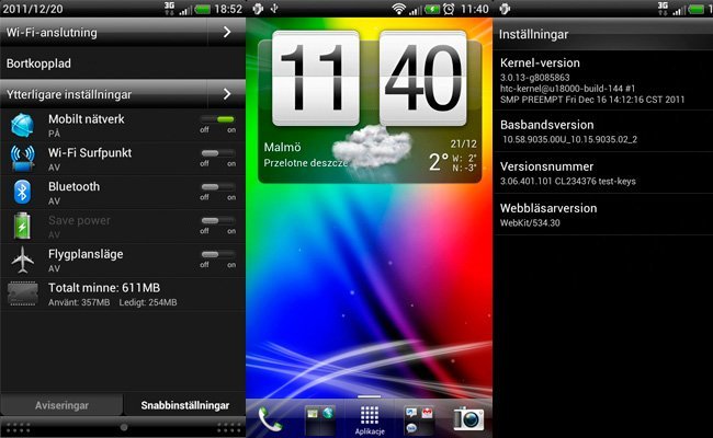 HTC Sense Ice Cream Sandwich