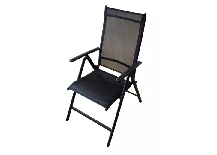 Sillón de exterior de acero Marbella gris