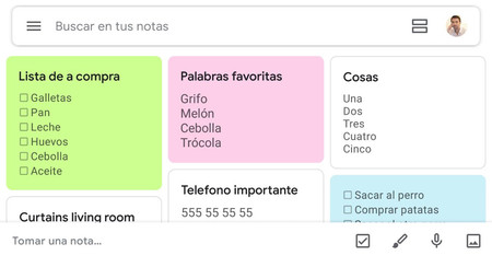 Google Keep se pone guapo con Google Material Theming