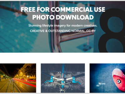 "Free For Commercial Use" una web para descargar cientos de fotos de alta calidad y de dominio público
