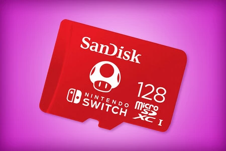 Tarjeta MicroSD SanDisk oficial de Nintendo de 128GB en descuento con Amazon México: guarda todos tos juegos de la eShop por 500 pesos