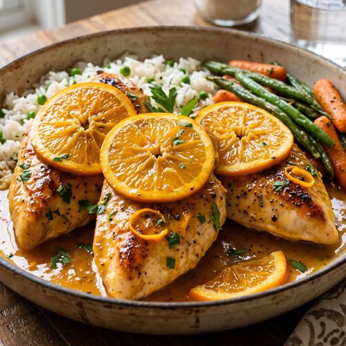 Cómo hacer pechugas de pollo a la naranja: la receta casera que queda jugosa y con una salsa irresistible  