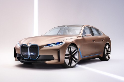 El BMW i4 Concept es el último paso antes del primer gran coupé eléctrico de BMW