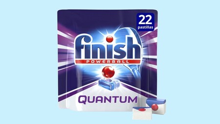 Las pastillas para lavavajillas más vendidas de Amazon son estas Finish Quantum y hoy te las llevas con un 30% de descuento