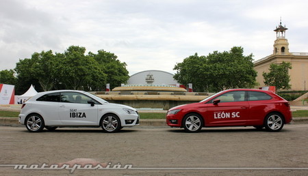 SEAT ibiza y SEAT León SC