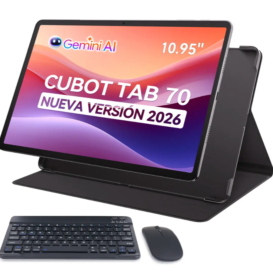 Tablet CUBOT Tab 70 (16/128 GB) con accesorios