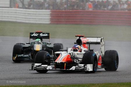 Daniel Ricciardo en el Gran Premio de Gran Bretaña de F1 2011