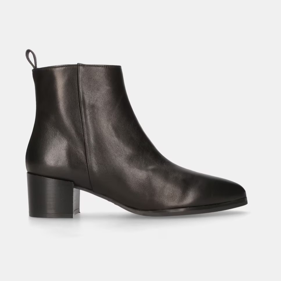 Botines de napa con cierre de cremallera de Mascaró

