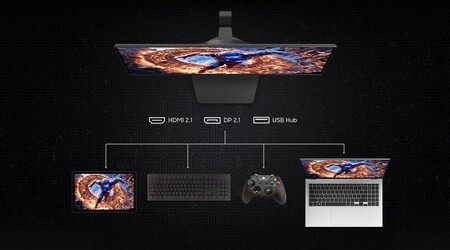 Samsung Odyssey G8 G80h Connectivity