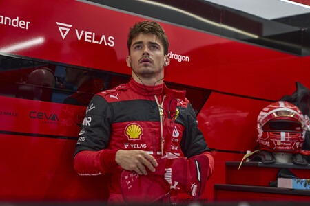 Leclerc Hungria F1 2022