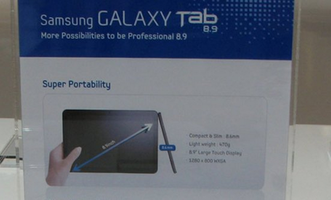 Samsung Galaxy Tab 8.9