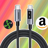 Adiós a los cables aburridos: este USB-C se pone feliz cuando cargas tu celular y ahora es más barato