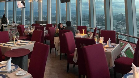 Cuánto cuesta una cena romántica y una VIP en el Bellini, restaurante giratorio que tiene una impresionante vista de CDMX