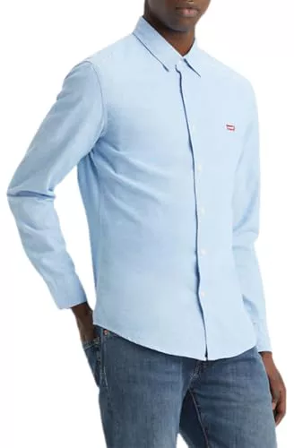 Levi's Long-Sleeve Battery Housemark Slim Camisa Hombre