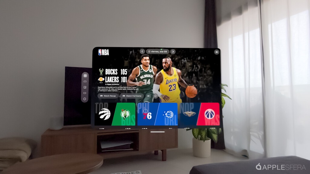 Lo de la NBA y Apple Vision Pro es de locos. El Bernabeu Infinito va a ser apoteósico