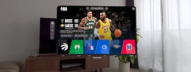Ver los partidos del Real Madrid con las Apple Vision Pro va a ser una locura. Lo sé porque ya he visto los de la NBA