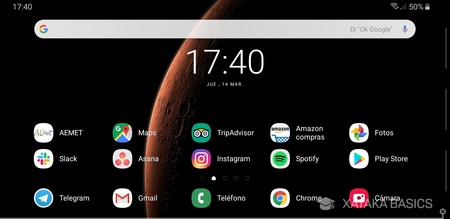 Pantalla Horizontal