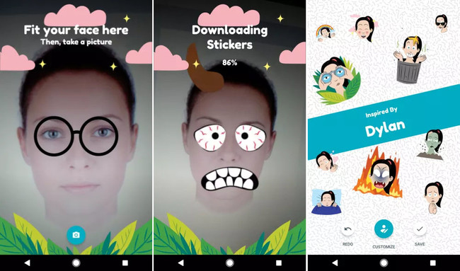 google allo will let you create stickers with your face generated