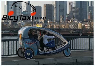 BicyTaxi, nuevo transporte en Nueva York