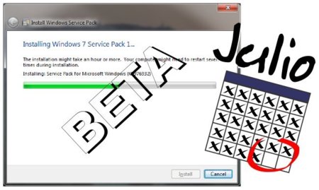 La beta del SP1 de Windows 7 no traerá novedades y será pública en julio