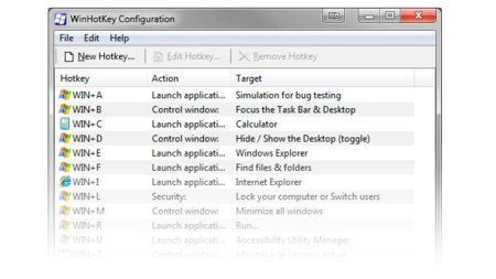 WinHotKey listado de atajos