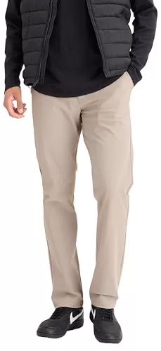 Dockers Go Airweave Chino Slim, Pantalones Hombre, Sahara Khaki, 32W / 30L