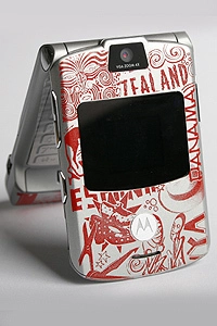 El Motorola V3 de Custo Barcelona
