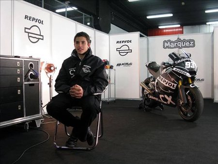 Las primeras sensaciones de Marc Márquez en Moto2