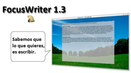 Focus Writer 1.3 ahora con soporte para texto enriquecido