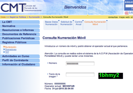 La CMT lanza una aplicación web para averiguar de qué operador es cualquier número
