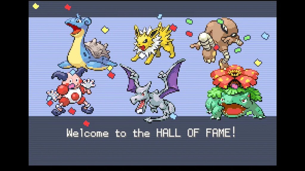 Un jugador de Pokémon Rojo Fuego completa el juego sin lanzar ni una Poké-Ball 