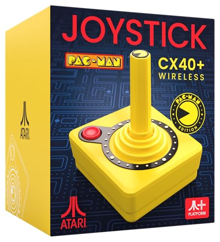 Pac-Man CX40+ Wireless Joystick Amarillo