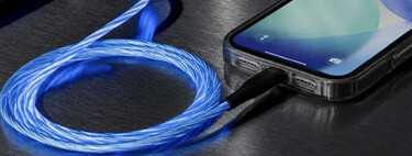 Los cables USB para cargar el móvil no tienen que ser feos. Estos también funcionan como iluminación ambiental