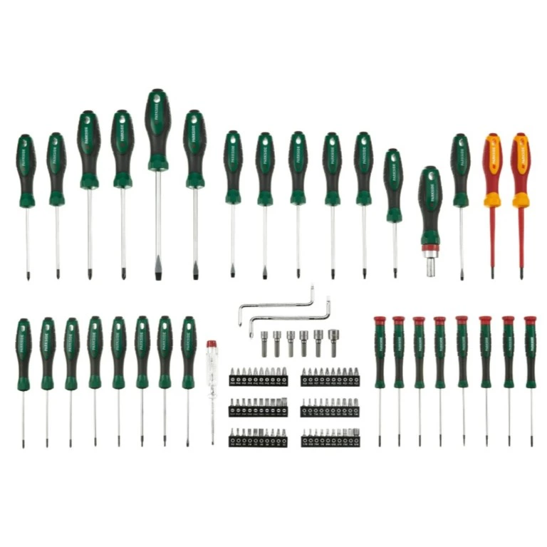 Set de destornilladores y puntas Parkside
