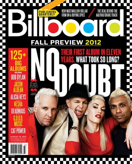 Gwen Stefani y sus chicos se quedan con la portada de Billboard