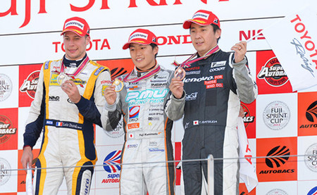 Podio Fuji Sprint Cup 2013
