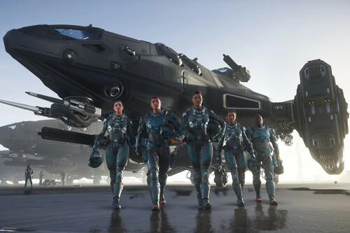 Al fin he probado mi petrolero espacial favorito mientras celebraba un año de aventuras en Star Citizen 