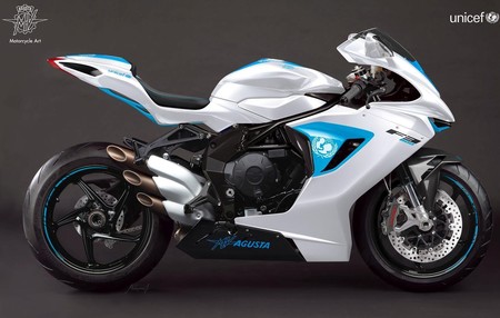 MV Agusta ha recaudado 100.000 euros para UNICEF con una sola moto