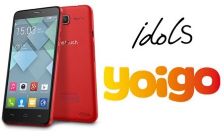 Precios Alcatel One Touch Idol S con Yoigo