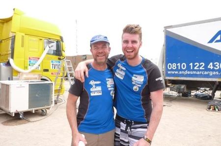 Familia Pavey Etapa8 Dakar2015