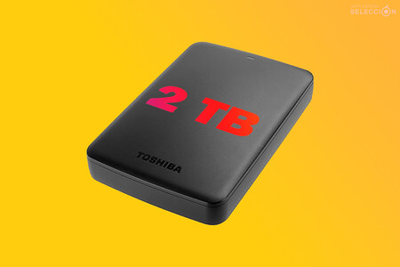 2 TB para copias de seguridad por 49,99 euros con la nueva oferta flash de MediaMarkt de este disco duro portátil Toshiba
